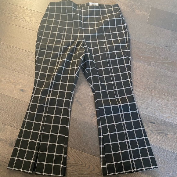 INC International Concepts Pants - NWT Inc Capri Cut Cropped Checkered Trouser Size12